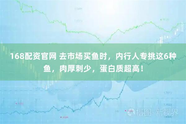 168配资官网 去市场买鱼时，内行人专挑这6种鱼，肉厚刺少，蛋白质超高！